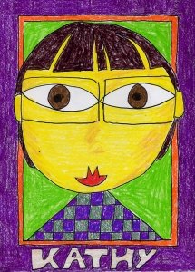 Self Portrait Art Project for Kids
