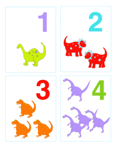 Preschool Number Flashcards