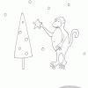 Monkey with Tree
