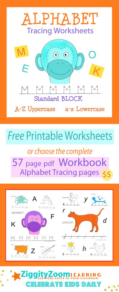 Alphabet Tracing Worksheets