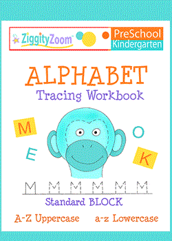Alphabet Tracing Kindergarten Workbook