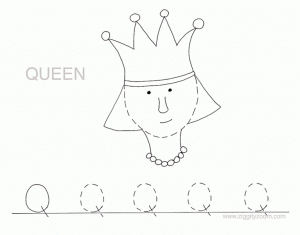 Letter Q Alphabet Tracing Worksheets