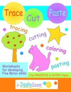 Tracing & Cutting Practice Workbook